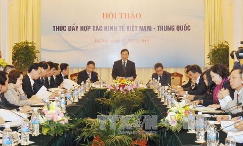 Thúc đẩy hợp tác kinh tế Việt Nam-Trung Quốc